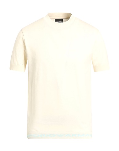EMPORIO ARMANI Jumper White 100% Cotton