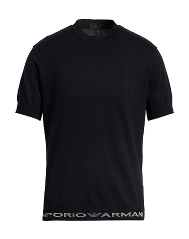 EMPORIO ARMANI Свитер Чёрный 100% Хлопок