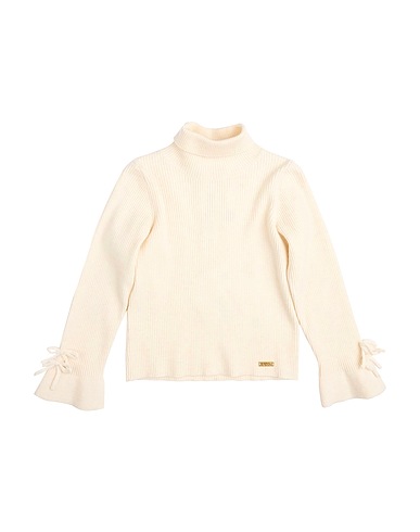 LIU •JO Polo neck Ivory 43% Viscose, 27% Polyester, 22% Polyamide, 6% Wool, 2% Cashmere