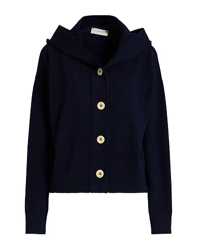FILIPPO DE LAURENTIIS Cardigan Midnight blue 100% Cashmere