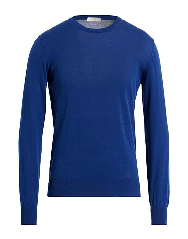 PANICALE Jumper Navy blue 100% Cotton