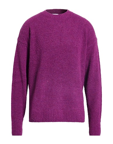 AMISH SUPPLIES Pullover Malve 64% Acryl, 20% Polyamid, 8% Viskose, 8% Wolle