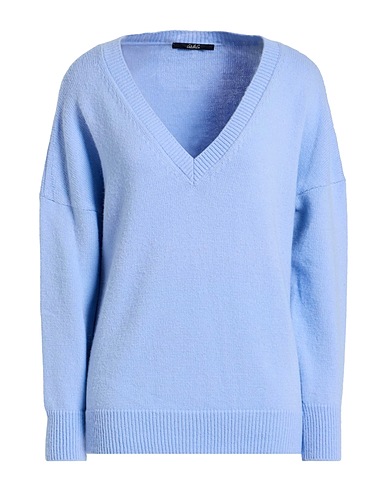 CARLA G. Sweater Light blue 55% Polyacrylic, 20% Alpaca wool, 18% Polyamide, 7% Polyester