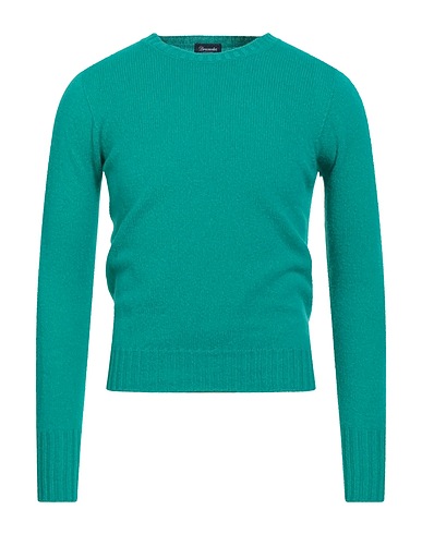 DRUMOHR Jumper Emerald green 100% Lambswool