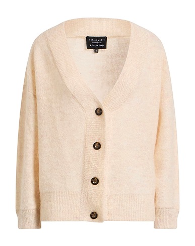 ALESSIA SANTI Cardigan Cream 40% Polyamide, 30% Mohair wool, 30% Wool