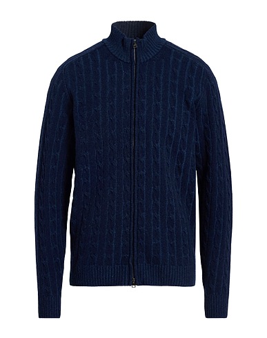 HERITAGE Cardigan Navy 90% Wool, 10% Cashmere