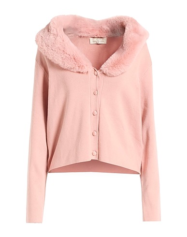 CORTE dei GONZAGA Cardigan Antique rose 58% Viscose, 42% Polyamide