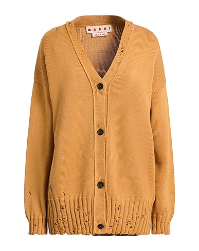 MARNI Cardigan Sand 100% Cotton