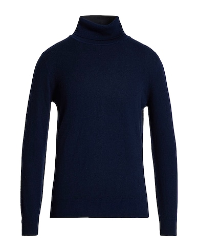 KANGRA Μπλούζα από κασμίρ Σκούρο μπλε της νύχτας 100% Κασμίρι