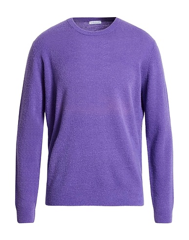 MANIPUR CASHMERE Jumper Purple 65% Wool, 35% Polyamide