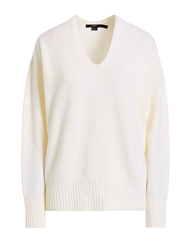 SEVENTY VENEZIA Jumper Ivory 90% Wool, 10% Cashmere
