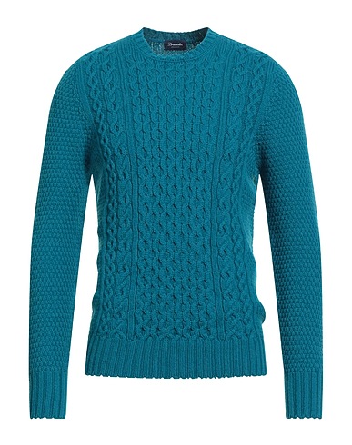 DRUMOHR Jumper Azure 100% Lambswool
