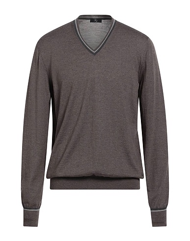 FAY Jumper Taupe 100% Virgin Wool