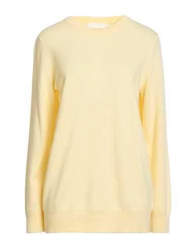 LISA YANG Cashmere jumper Pastel yellow 100% Cashmere