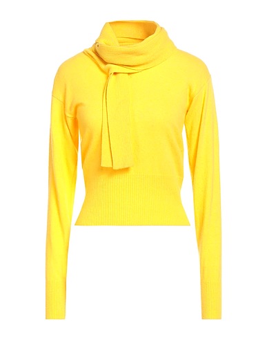 MSGM Pullover Giallo 40% Lana, 30% Viscosa, 20% Poliammide, 10% Cachemire