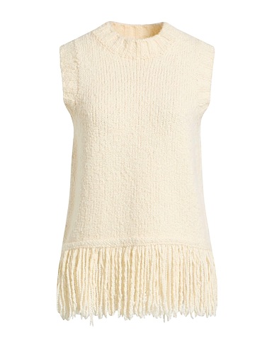 ELEVENTY Sleeveless sweater Ivory 82% Wool, 10% Cashmere, 8% Polyamide