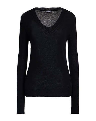 DONDUP Sweater Black 70% Wool, 30% Cashmere