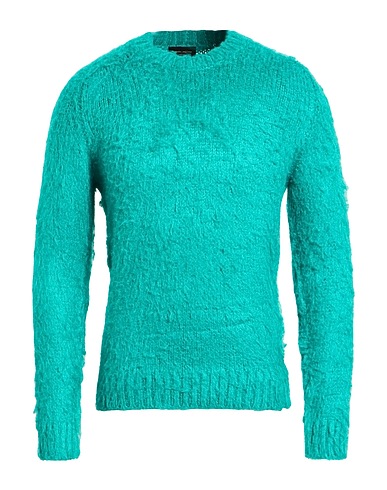 ROBERTO COLLINA Sweater Emerald green 100% Silk