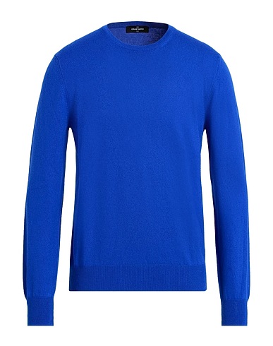 GRAN SASSO Cashmere jumper Bright blue 100% Cashmere