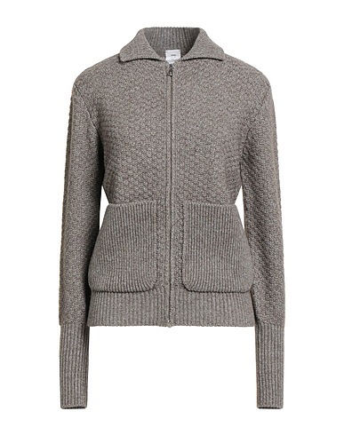 ELEVENTY Cardigan Taupe 67% Yak wool, 33% Cashmere