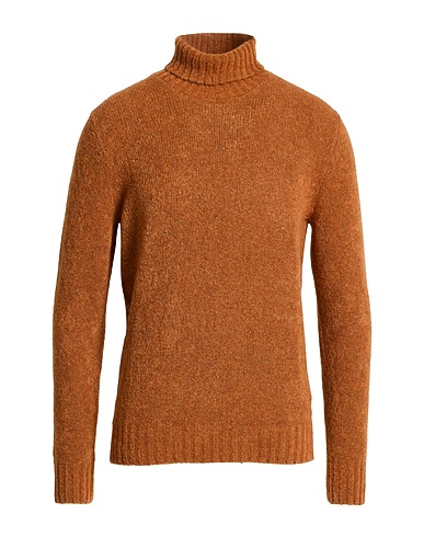 GRAN SASSO Turtleneck Rust 70% Virgin Wool, 30% Polyamide