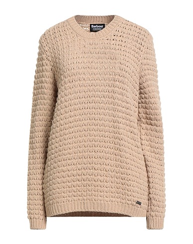BARBOUR Sweater INTERNATIONAL Beige 40% Merino Wool, 30% Viscose, 20% Polyamide, 10% Cashmere