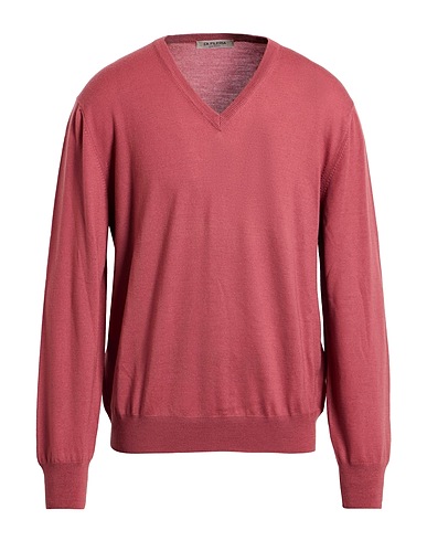 LA FILERIA Pullover Rosa antico 100% Lana Vergine