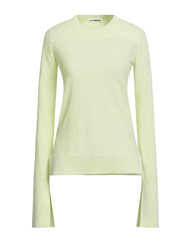 JIL SANDER Jumper Light green 64% Cotton, 36% Polyester