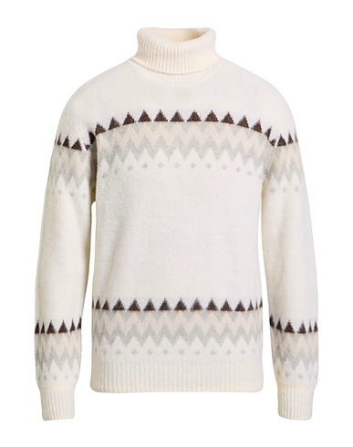 ELEVENTY Turtleneck Ivory 90% Wool, 10% Cashmere