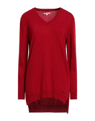 BARBOUR Jumper Red 40% Wool, 30% Viscose, 20% Polyamide, 10% Cashmere