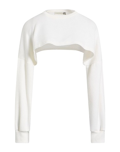 HAVEONE Jumper Ivory 45% Viscose, 36% Polyester, 19% Polyamide, Cotton, Elastic fibres