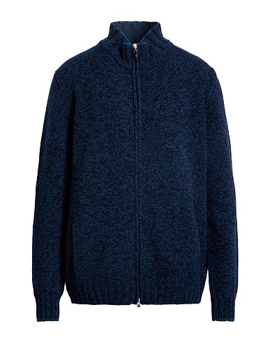 GRAN SASSO Cardigan Bleu nuit 100% Laine vierge