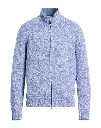 GRAN SASSO Cardigan Pastel blue 100% Virgin Wool