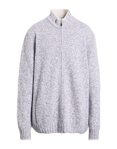 GRAN SASSO Cardigan Gris clair 100% Laine vierge