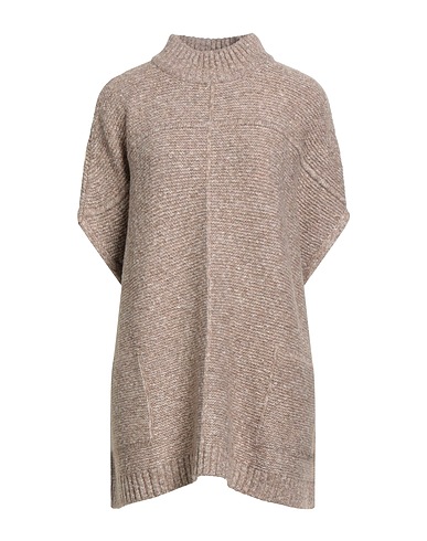 BARBOUR Polo neck Light brown 40% Cotton, 40% Acrylic, 20% Polyester