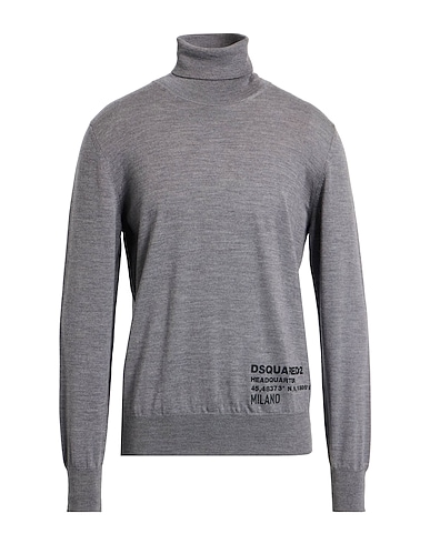 DSQUARED2 Turtleneck Grey 100% Wool