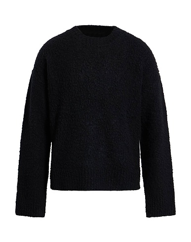 UMA WANG Pullover NERO 53% Lana, 26% Cachemire, 18% Poliammide, 3% Elastan