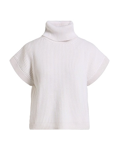 ELEVENTY Turtleneck Light grey 45% Wool, 30% Viscose, 25% Cashmere