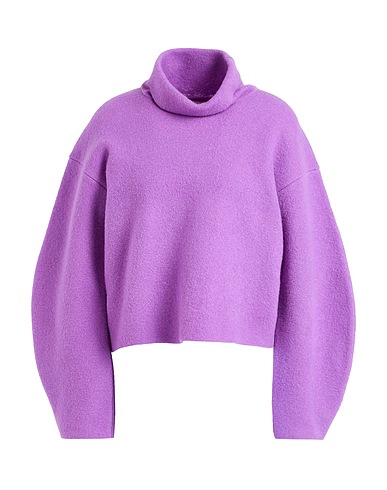 ULLA JOHNSON Turtleneck Purple 100% Wool