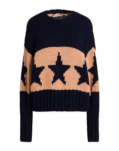 N°21 Sweater Midnight blue 34% Acrylic, 32% Alpaca wool, 22% Polyamide, 12% Wool