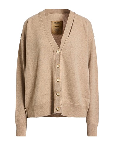 UMA WANG Cardigan Sand 100% Cashmere