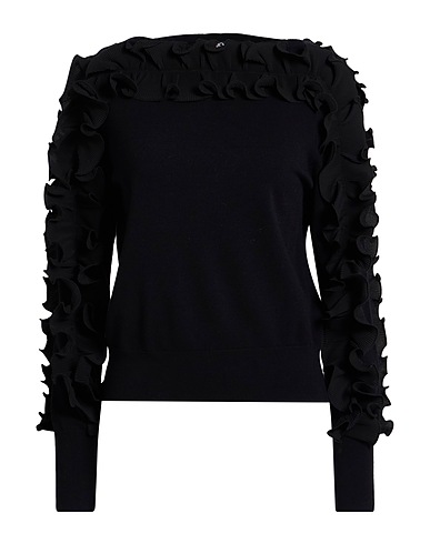 LIU •JO Jumper Black 62% Viscose, 38% Polyester