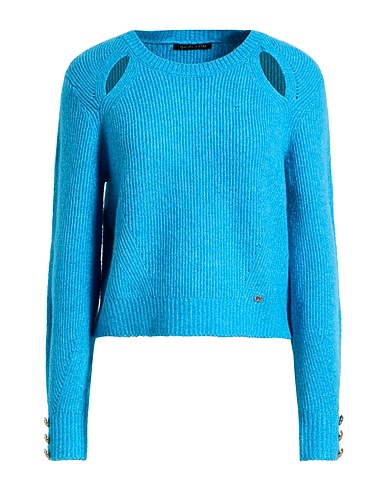 GAUDÌ Jumper JEANS Azure 70% Acrylic, 27% Polyester, 3% Elastane