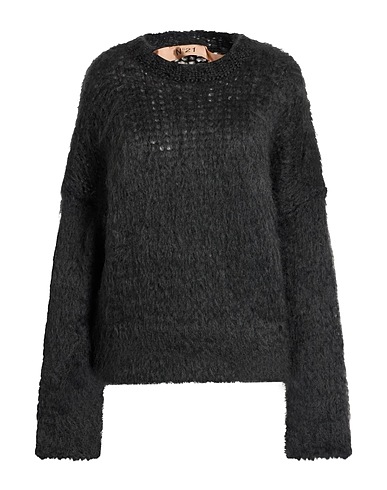 ICEBERG Jumper Charcoal 80% Mohair wool, 20% Polyamide