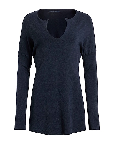 TRANSIT Pullover PAR-SUCH Blu notte 80% Lyocell, 10% Cachemire, 9% Seta, 1% Elastan