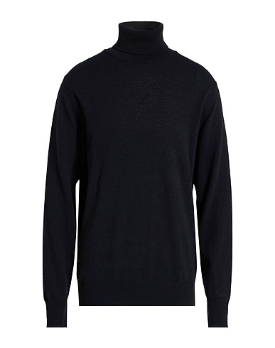 WOOLRICH Rollkragenpullover Schwarz 100% Wolle