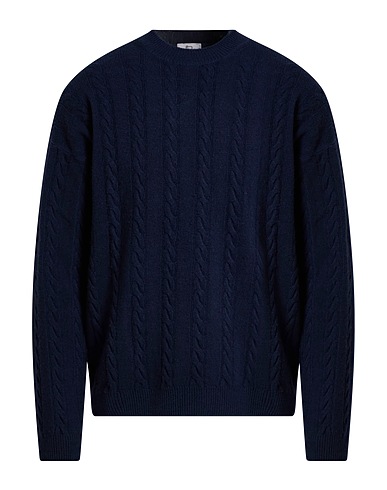 WOOLRICH Sweater Midnight blue 100% Virgin Wool