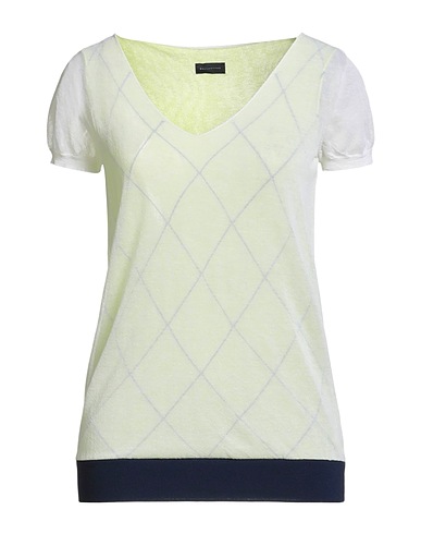 BALLANTYNE Jumper Lime green 82% Cotton, 18% Polyamide