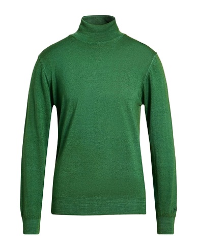 WOOLRICH Polo neck Green 100% Wool