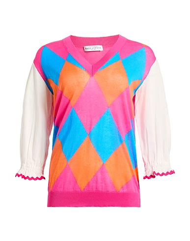 BALLANTYNE Pullover Fucsia 100% Cotone